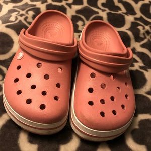 Pink Crocs
